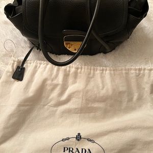 Large black Prada bag